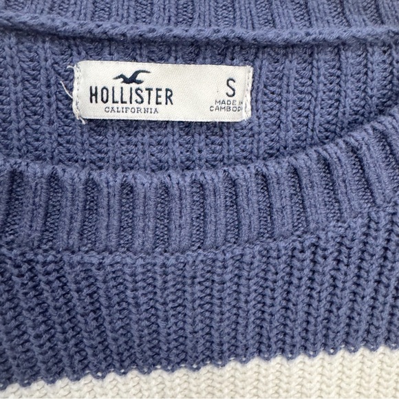 Hollister colorblock chunky cropped knit sweater - Picture 3 of 7